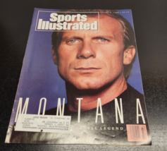 Sports Illustrated - August 6, 1990-Joe Montana the Legend - San Francisco 49ers - £7.29 GBP