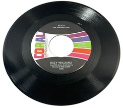 Lawrence Welk Gold and Silver / BILLY WILLIAMS Nola Coral 45 RPM - $5.97