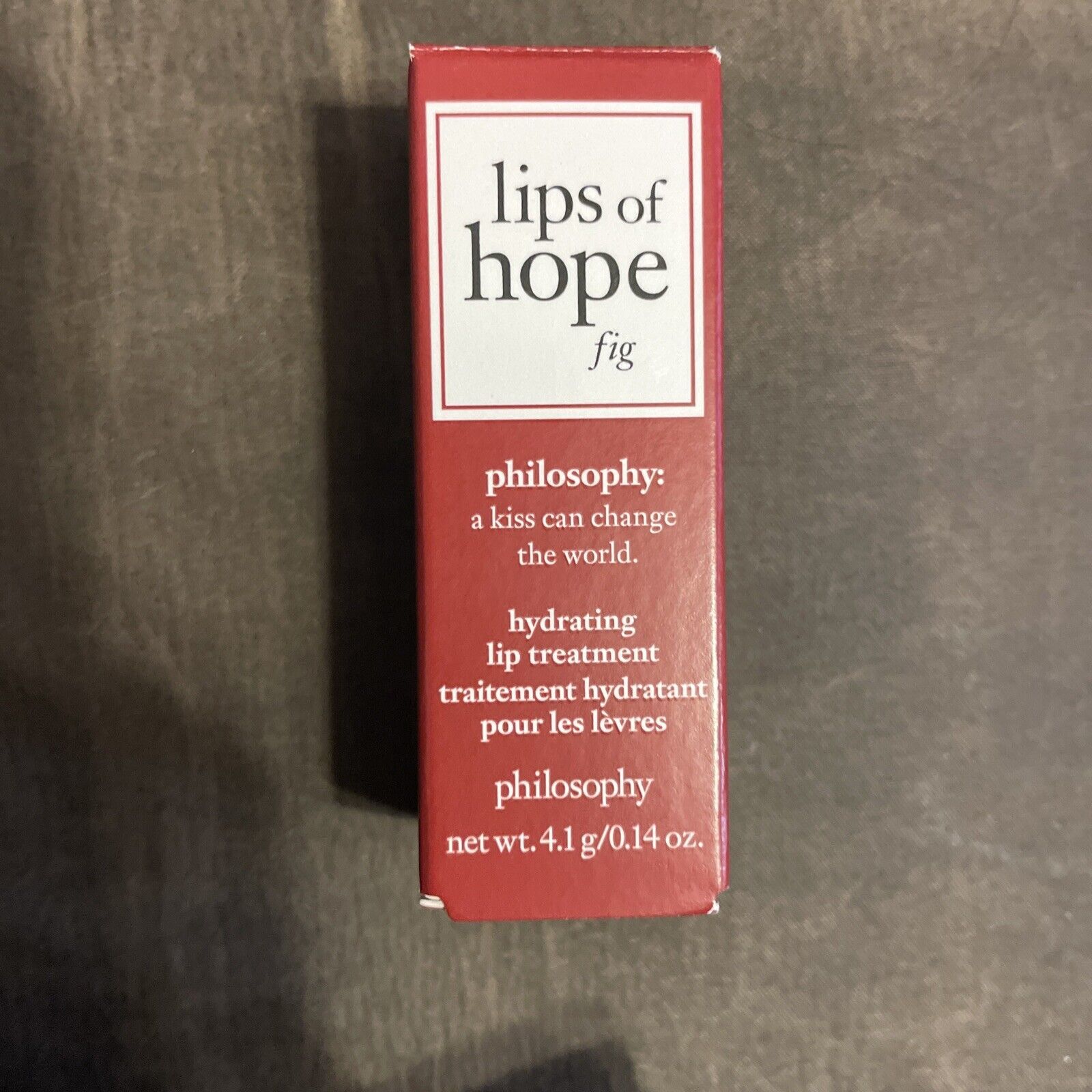 Philosophy Lips of Hope Fig 0.14 OZ Hydrating Lip Treatment Moisturizing - $21.00