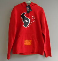 Men's Houston Texans #3 Noriega Hoodie Sweatshirt Red Large NWT - $24.93