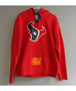 Men&#39;s Houston Texans #3 Noriega Hoodie Sweatshirt Red Large NWT - £19.69 GBP