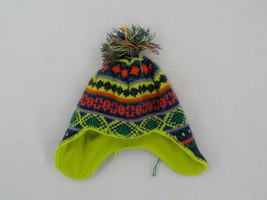Gap Kids Winter Woven Youth Hat Sz L/XL Unisex Ear Covers Multicolored PRE-OWNED - £3.95 GBP