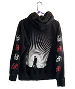 KORN Serenity of Suffering Pullover Hoodie Black Red Wht Medium w/Sleeve... - $75.95