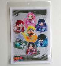 Naruto Shippuden A4 Plastic File Kakashi Sasuke Itachi Gaara Hinata Sakura - £15.98 GBP