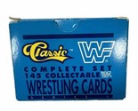 1990 Classic WWF Wrestling Set Of Cards 145 Series 1 Boxed Set *Missing ... - $39.55