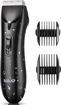 Telfun Body Hair Trimmer For Men, Womens Bikini Trimmer, Electric, Black - £26.37 GBP
