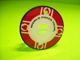 World Poker Tour Original UNUSED Pinball Machine Plastic Game Red Poker Chip - £14.99 GBP