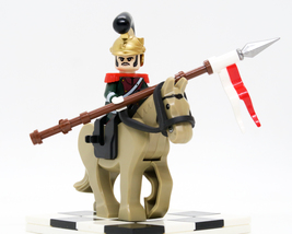 Custom Mini-figure Miniature Tan Horse Napoleonic Wars French Lancer TH_N037 image 2