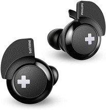 Philips BASS+ True Wireless In-Ear Headphones (Black) SHB4385 - $49.79