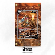 Entei GG36/GG70 Pokémon Extended Art Display Case - $552.08 MXN