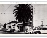 Southern Pacific Depot San Mateo California CA 1930s UNP WB Postcard G19 - $4.90