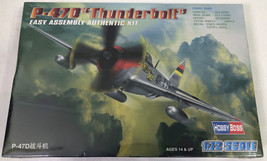 WW#2, Republic P-47D Thunderbolt Fighter Plane, Plastic Kit, Scale: 1/72 - £29.97 GBP