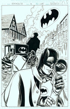 Mike Allred Signed Original Comic Cover Art Batman &#39;66 19 Sherlock Holmes Homage - £2,319.74 GBP