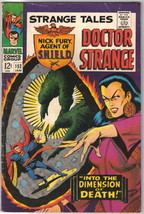 Strange Tales Comic Book #152 Marvel Comics 1967 VERY GOOD+ - £13.10 GBP