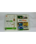 Wii Fit and Wii Play games for Nintendo Wii game system - £15.35 GBP