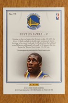 2012-13 Panini Crusade Quest Autograph Festus Ezeli #59 Rookie RC Warriors - £3.81 GBP