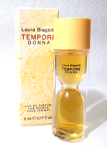 TEMPORE DONNA LAURA  BIAGIOTTI ✿ Mini Eau Parfum Miniature Perfume 0.17o... - $22.99