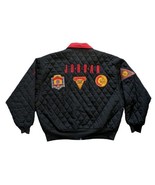 1988 Nike Air Jordan Vintage Quilted Jacket Achievement Patch Black Sz 2... - $475.00