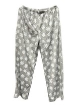 allbrand365 Womens White Snowflakes Pajamas Size Medium Color Gray/White - £25.03 GBP