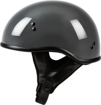 HIGHWAY 21 - .357 Solid Half Helmet, Gray, 2X-Large - £54.81 GBP