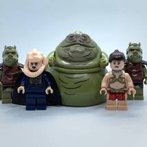 5pcs Star Wars Jabba&#39;s Palace Slave Leia Gamorrean Guard Bib Fortuna Minifigures - £15.72 GBP