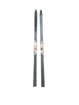 Vintage 1960s Head Competition Giant Slalom Skis All Black 205 cm/85&quot; Long - $137.61