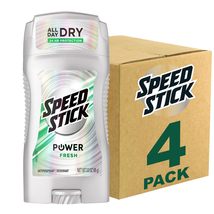 Speed Stick Men&#39;s Antiperspirant Deodorant, Unscented, 3 Ounce, 4 Pack - $14.31