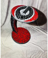 UGA University of Georgia Bulldogs Dawgs Glass Mosaic Side / End Table -... - $200.00
