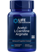 Life Extension ACETYL-L-CARNITINE ARGINATE 90 VEGGIE CAPS - $26.24