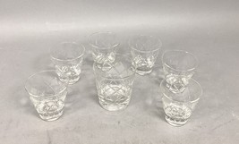 Webb Corbett Scotch / Old Fashioned Glasses Set Of 6 &amp; 1 Glass Tumbler - $19.79
