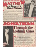 Jonathan Brandis Matthew Lawrence teen magazine pinup clippings teen ido... - £1.17 GBP