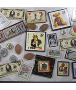 Money Currency Stamps  Postage Refrigerator Fridge Magnet Souvenir  - Yo... - $6.79 CAD+