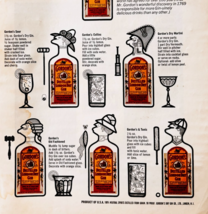1970 Gordon&#39;s London Dry Gin Advertisement Vintage Liquor Distillery F15P - $460.08 MXN