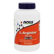 NOW Foods L-Arginine 500 mg., 250 Capsules - $17.49