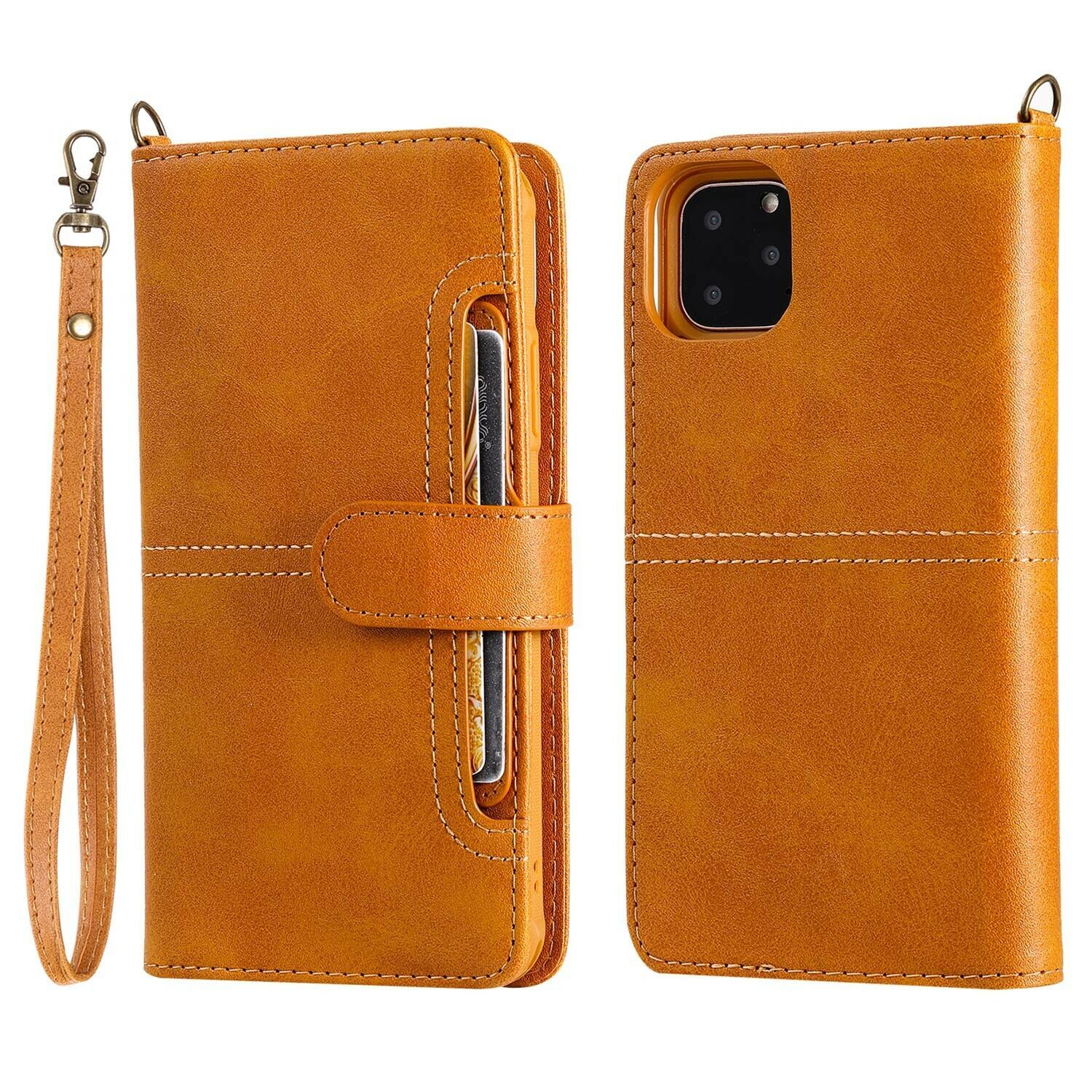 Primary image for k4) Leather Wallet Magnetic flip back COVER For Samsung Galaxy S20 S20+ 20 ultra