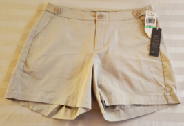 NWT Dockers Collection Beige Cotton Shorts Size 8P - $14.84