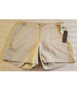 NWT Dockers Collection Beige Cotton Shorts Size 8P - £11.72 GBP