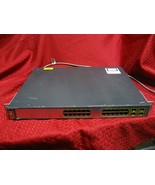 Cisco WS-C3750G-24PS-S Catalyst Switch 3750G 24-Port Gigabit rack mount - €72,28 EUR Cisco WS-C3750G-24PS-S Catalyst Switch 3750G 24-Port Gigabit rack mount - €72,28 EUR