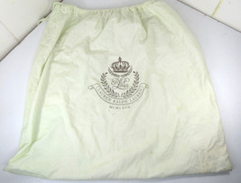 Lauren Ralph Lauren MCMLXVII Extra Large Drawstring Bag 100% Cotton 22&quot;x... - $9.85