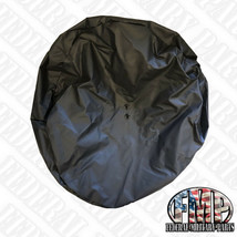 Canvas Tire Cover For 37” Tires Black Military Humvee Spare Cover M998 Carrier - £133.73 GBP