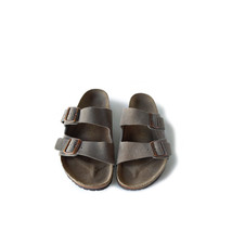 Birkenstock 43 &#39;arizona&#39; Sandals Beige Suede Slides Eur 43 Eu | M 10 Reg - £79.81 GBP