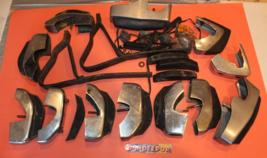 BMW Vintage 2002 Model 12 Assorted Bumper Guards And A Pair Of Mount Bra... - $89.09