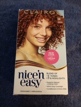 Clairol Nice&#39;n Easy Permanent Hair Color #5R Medium Auburn (Y77) - £10.03 GBP