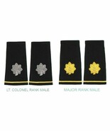 NEW GENUINE US ARMY SOFT SHOULDER EPAULETTES MAJOR &amp; LT. COLONEL RANK IN... - $46.50