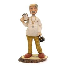 Vintage Enesco Golden League 1994 Don Martin Doctor Resin Statue Figurin... - $29.67