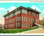 BPOE Building Order of Elks Ambridge Pennsylvania PA WB Postcard D14 - $9.85