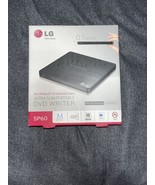 LG Black Ultra Slim Portable DVD Writer SP60NB50 Open Box - £15.52 GBP