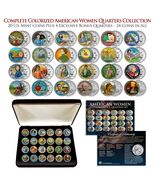 American Women Quarters Colorized 20-Coin Set + 4 Exclusive Bonus Coins ... - $114.95