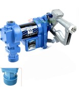12 Volt DC 15GPM Gasoline Fuel Transfer Pump Kit Petrol Diesel Kerosene ... - $357.89 CAD