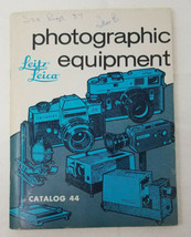 Vintage 1971 Leica and Leitz photographic equipment Catalog 44 - $9.45
